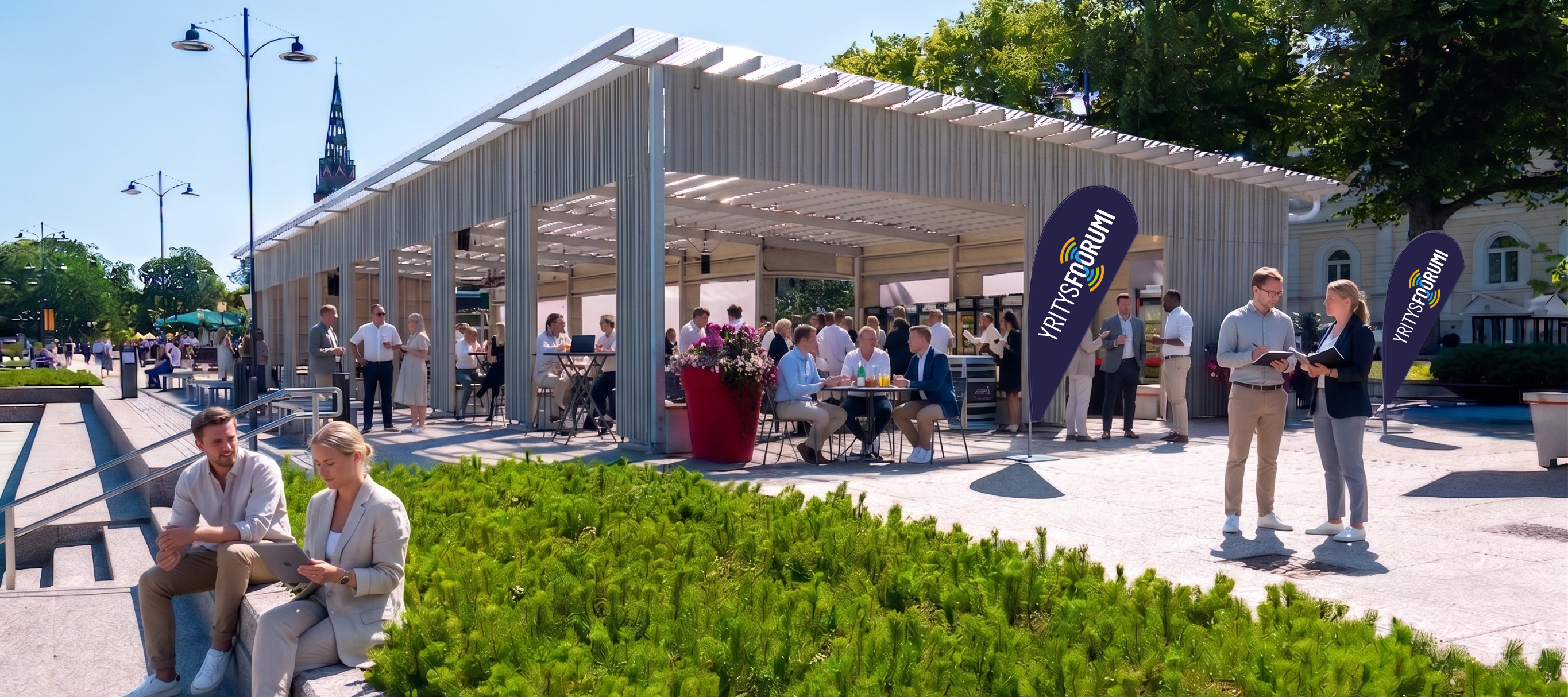 Yritysfoorumi – Kutsuvierastilaisuus torstaina 16.7. klo 15.30–18.00 Linnakorttelissa, Pori
